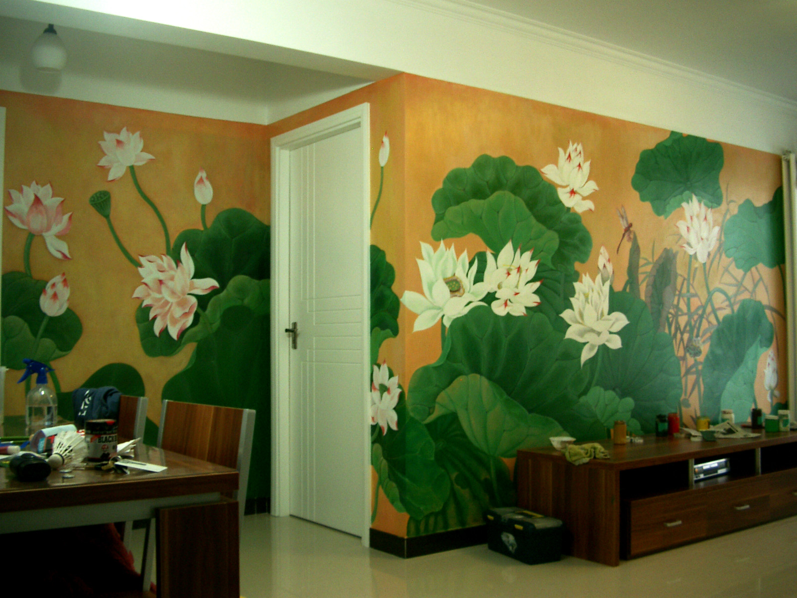 壁画荷塘美景.JPG