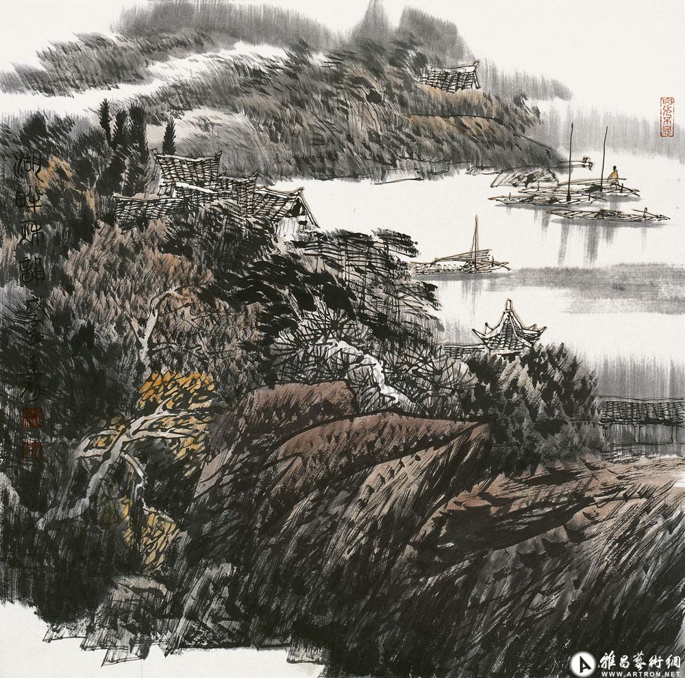 张廷禄山水画图片