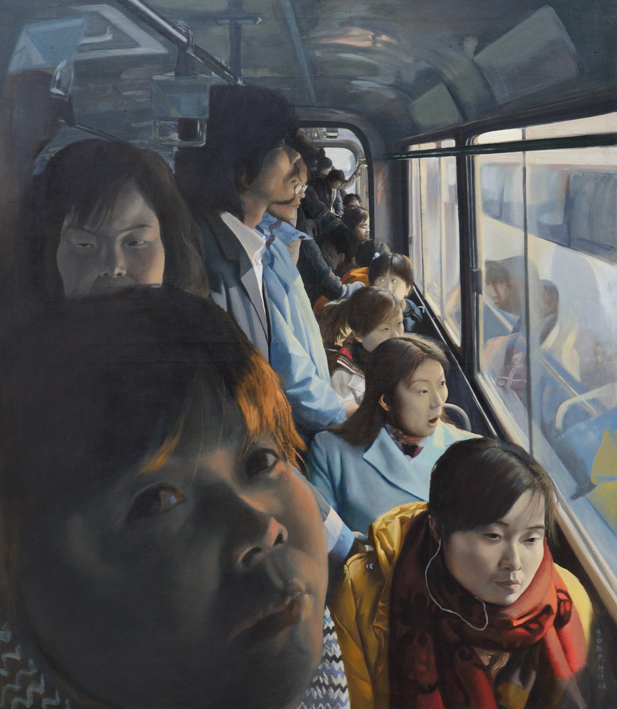 油画             尺寸 :  150x130 cm             作者 :  檀梓栋