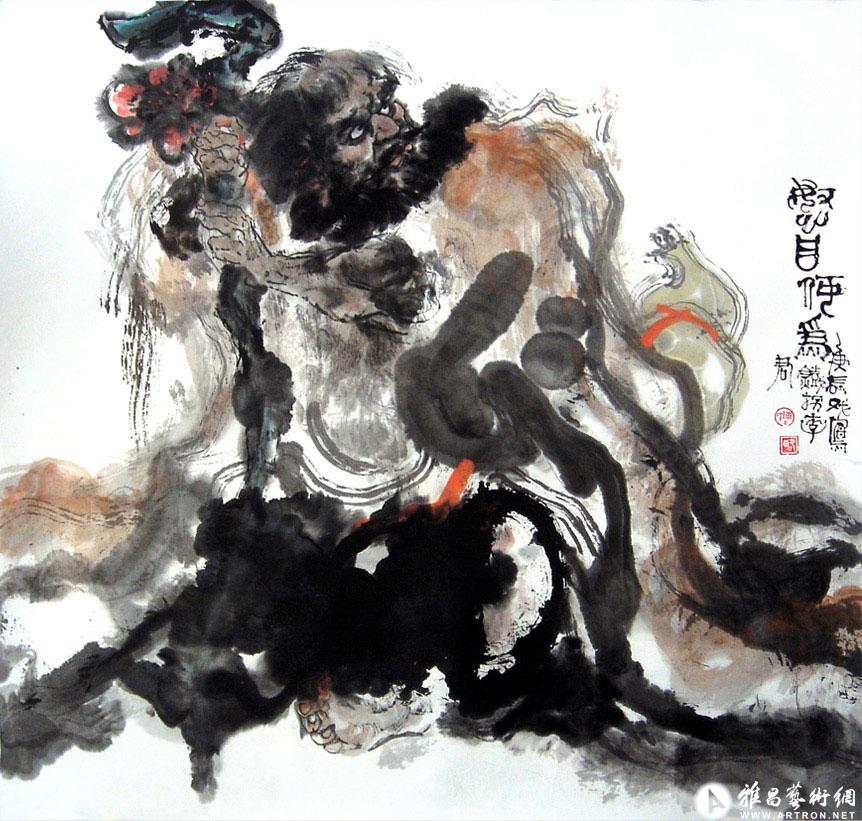 名称 :  铁拐李                         作者 :  陈略