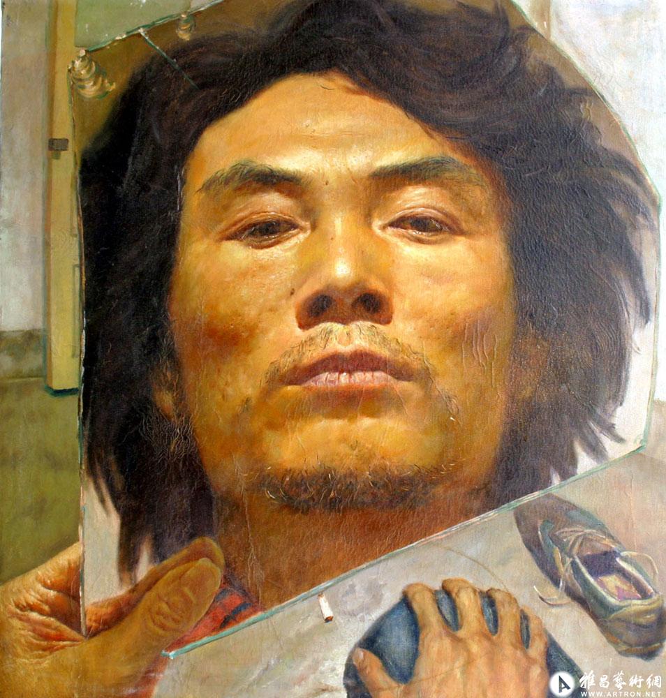 无题             尺寸 :  65x70cm             作者 :  迟海波