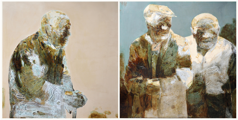 乡音             尺寸 :  80x120cm             作者 :  卢铁柱